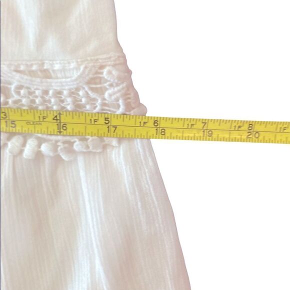 Red Camel Eggshell White Sleeveless Midi Dress, Size S - Picture 5 of 7